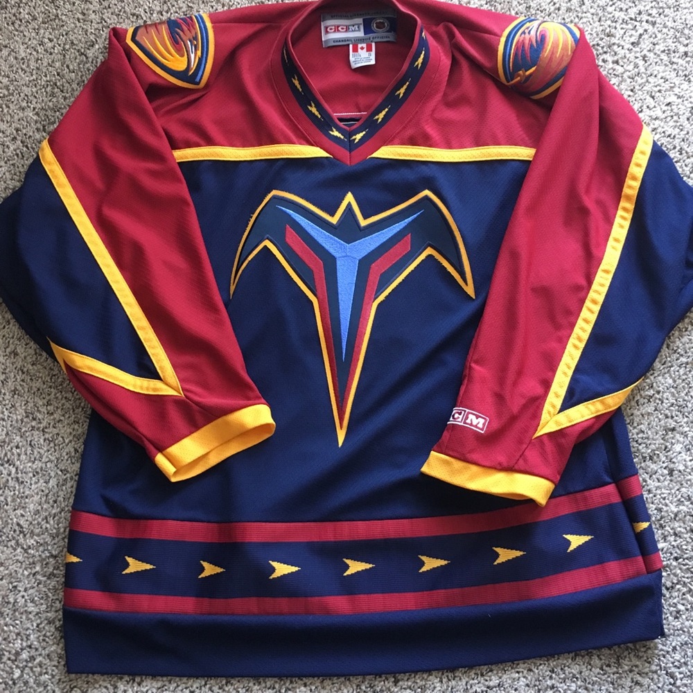 Vintage NHL Atlanta Thrashers Hockey Jersey XL